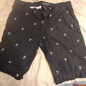 Cargo supplys navy blue cargo shorts. 36 waist